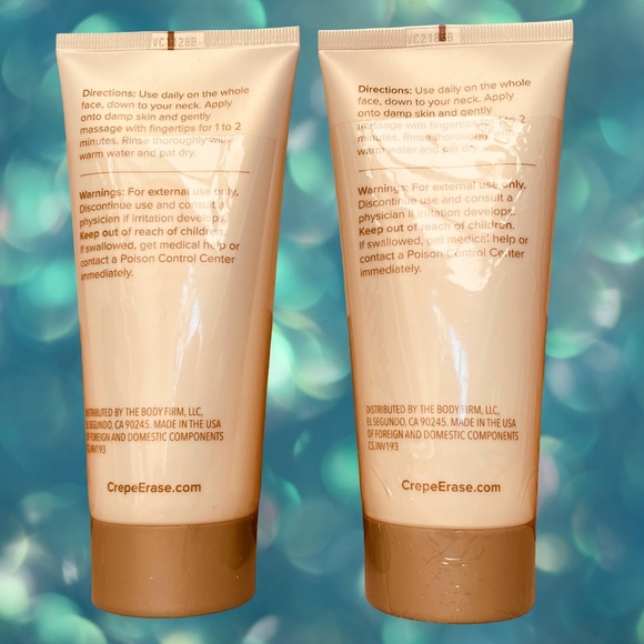 LOT OF 2 Crepe Ease Body Firm Advanced Refining Facial Scrub w/Trufirm - 6 oz ea - Picture 2 of 2